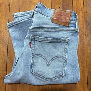 Levis 501 Jeans Light Wash  26x27"Size 25